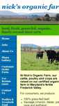 Mobile Screenshot of nicksorganicfarm.com